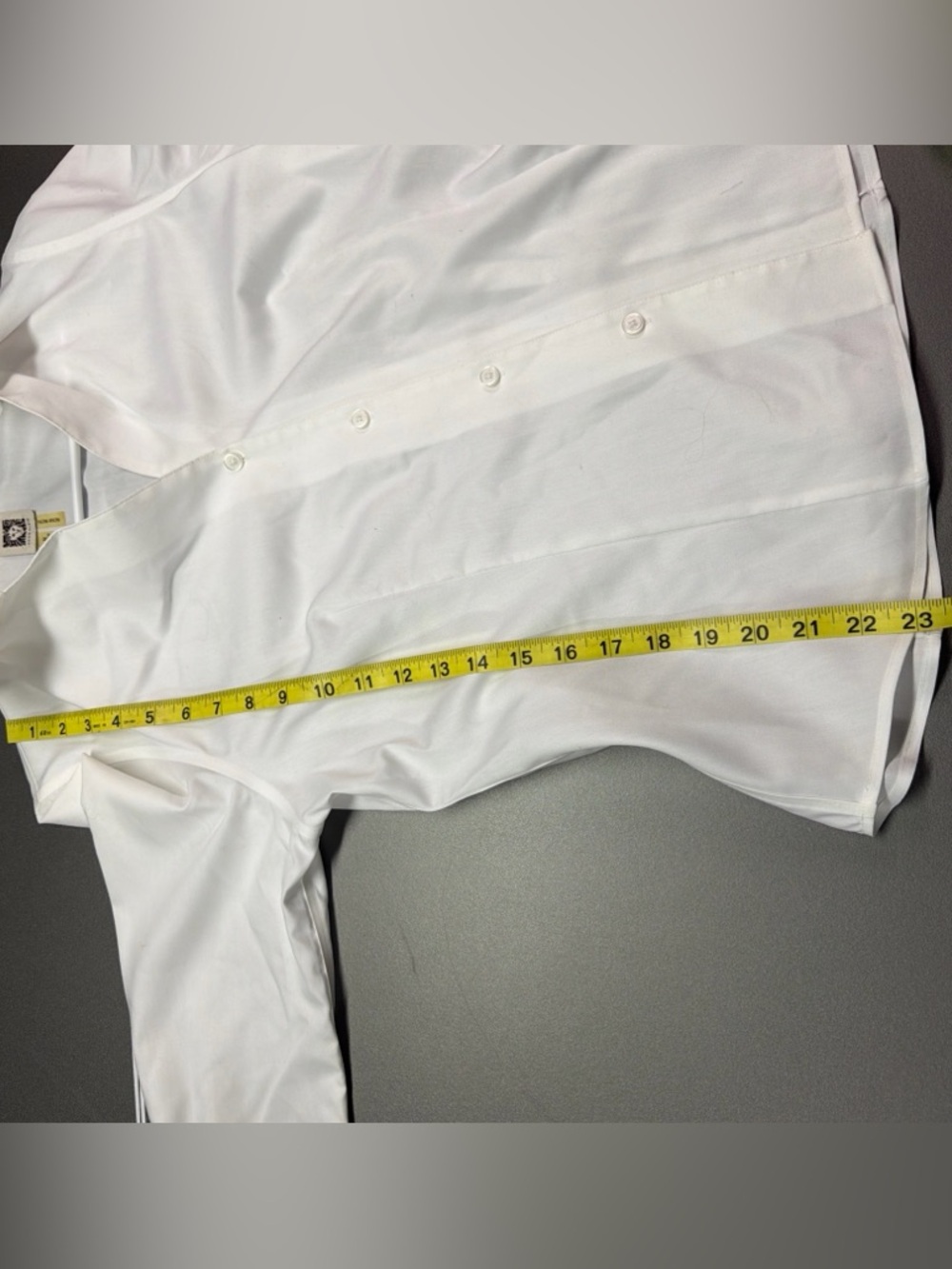Anne Klein White Classics Button Down Shirt Women’s Medium - Picture 9 of 10